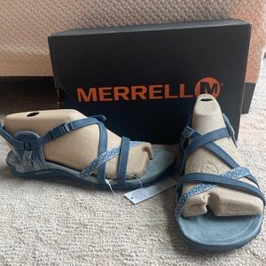 Terran Lattice Merrell sandals. Never worn.